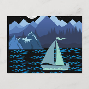 Boat Postcard