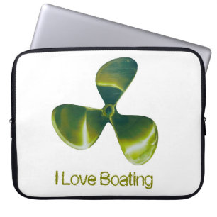 Boat Propeller Image for Neoprene-Laptop-Sleeve Laptop Sleeve