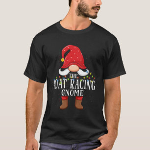 Boat Racing Gnome Family Pajama T-Shirt