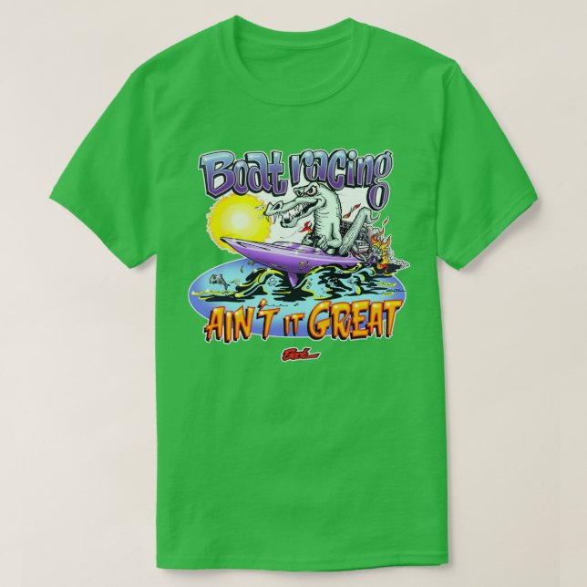 Boat Racing T-Shirt (Design Front)