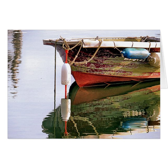 Boat Reflections (Front Horizontal)
