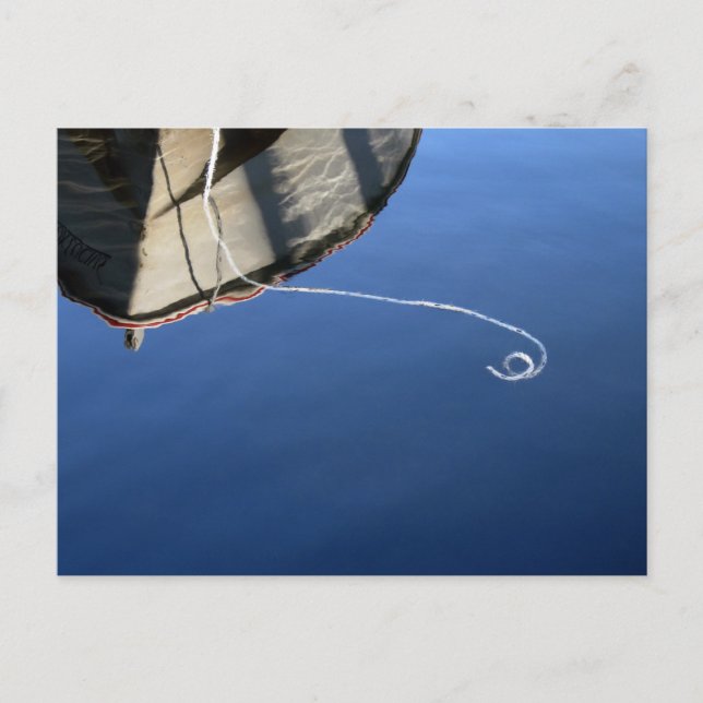 Boat Reflections: Derwentwater Postcard (Front)