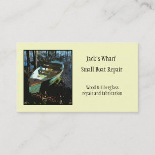 Boat Repair Business Card Template