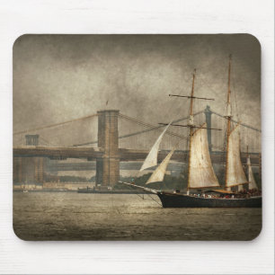 Boat - Sailing - Clipper City Mouse Pad