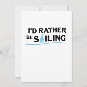 Boat Sailing Gift Heartbeat Funny Sailboat