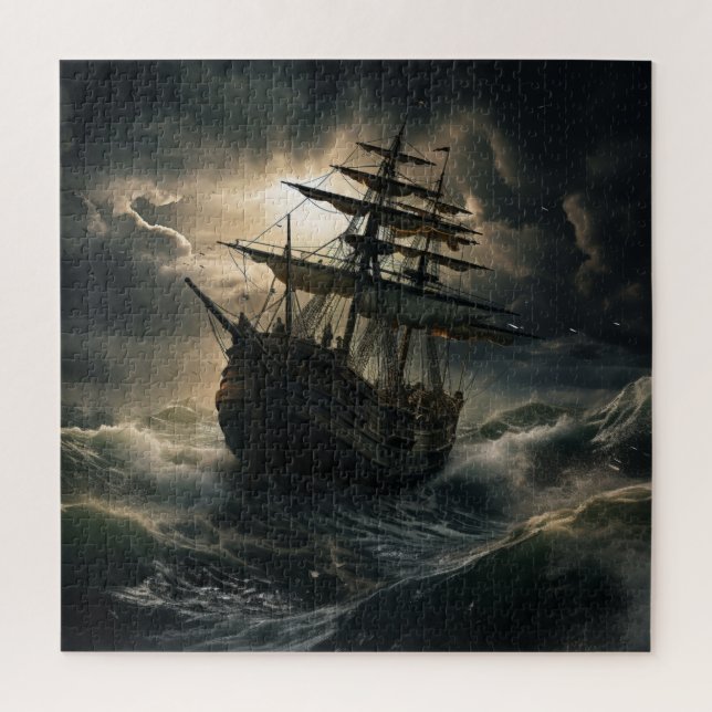 Boat Series Puzzle (Vertical)