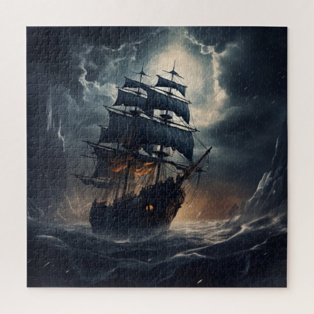 Boat Series Puzzle -5 (Vertical)