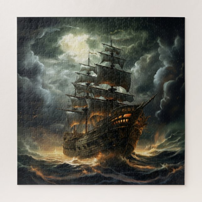 Boat Series Puzzle -9 (Vertical)