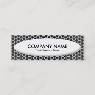Boat Shape III - Honeycomb Mini Business Card