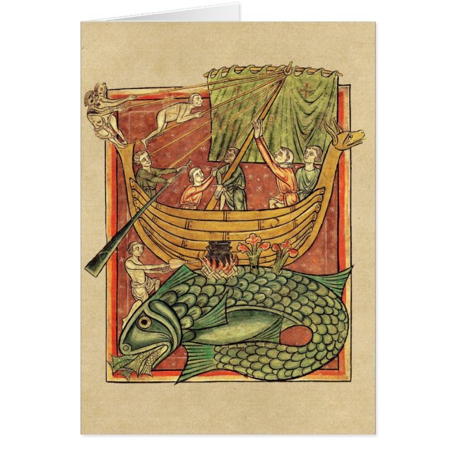 Boat Shipwrecked on a Whale (Front)