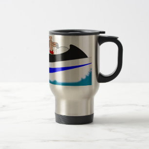 boat sport sports vacation water wave waves wet travel mug
