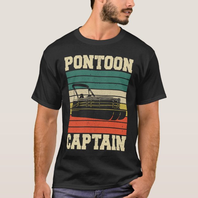 Boat Stuff Captain Funny Boating Lake Ship T-Shirt (Front)