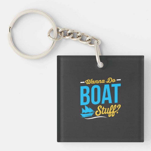 Boat Stuff Key Ring (Front)