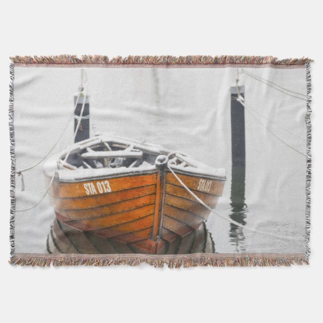 Boat Throw Blanket (Front)