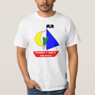 Boat With A Leek Humourous T-Shirt