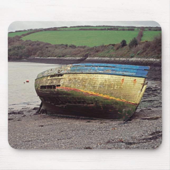 Boat wreck mouse pad (Front)
