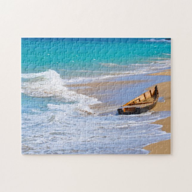 Boat Wreck Puerto Rico. Jigsaw Puzzle (Horizontal)