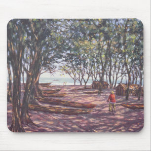 Boat Yard Kafountine 1998 Mouse Pad