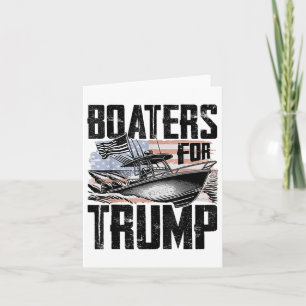 Boaters For Trump _1 Card