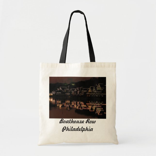 Boathouse Row Tote Bag (Front)