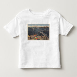 Boating and Swimming on Newport Bay Toddler T-Shirt