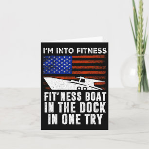 Boating Boat Captain 1  Card