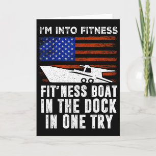 Boating Boat Captain 1 Card