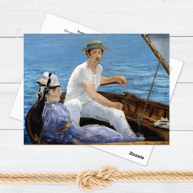 Boating Edouard Manet Fine Art Postcard (Creator Uploaded)