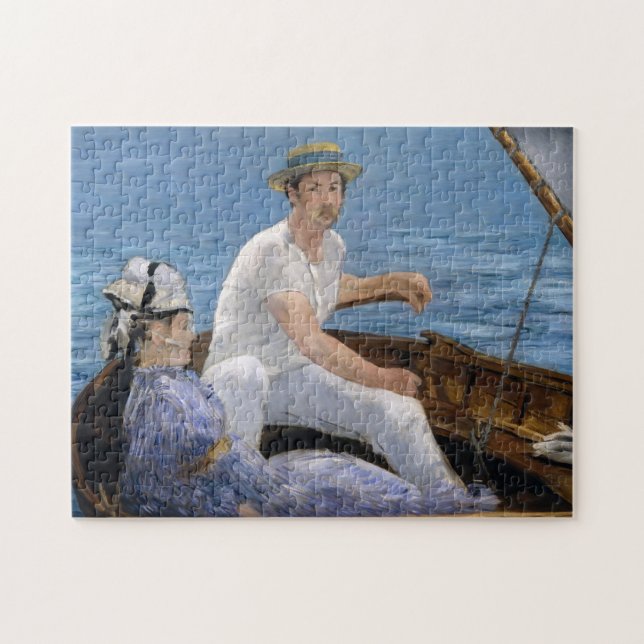 Boating | Édouard Manet Jigsaw Puzzle (Horizontal)