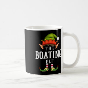 Boating Elf Group Funny Christmas Pajama Party  Coffee Mug