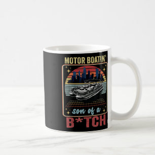 Boating Humour Pontoon Captain Boat Lover Nautical Coffee Mug