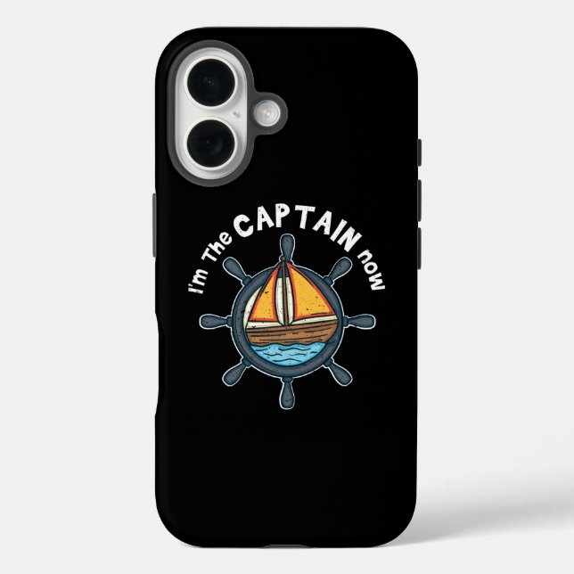 Boating - I'm the Captain Now Case-Mate iPhone Case (Back)