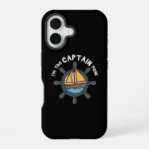 Boating - I'm the Captain Now iPhone 16 Case