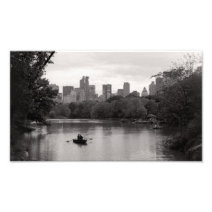 Boating in Central Park NYC (Print) Photo Print
