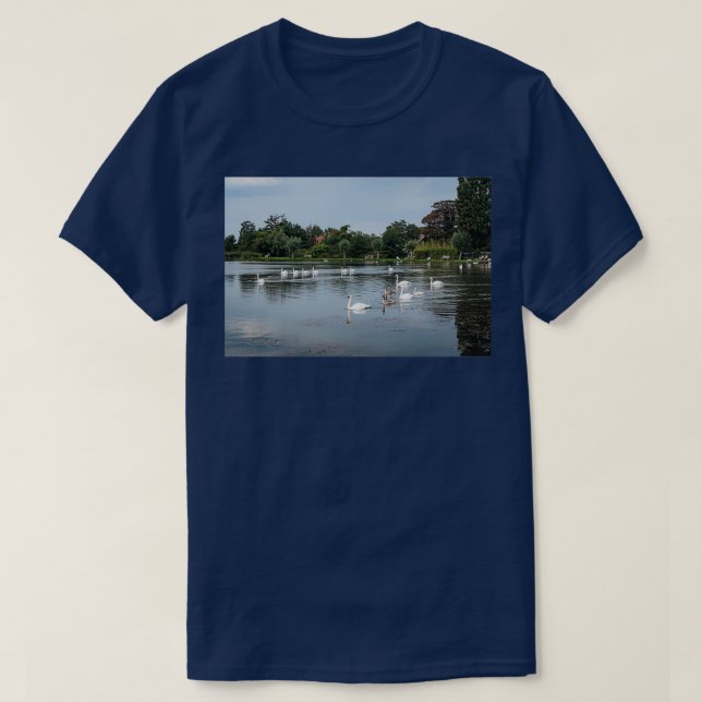 Boating Lake Aldeburgh T-Shirt (Design Front)