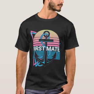 Boating Retro First Mate T-Shirt