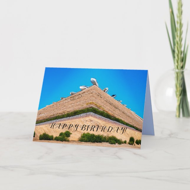 Boatload of Birthday wishes coming your way. Card (Front)