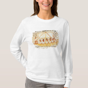 Boatmen on the Nile, from the Tomb of Sennefe T-Shirt