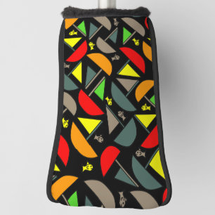 Boats and Fish Golf Head Cover