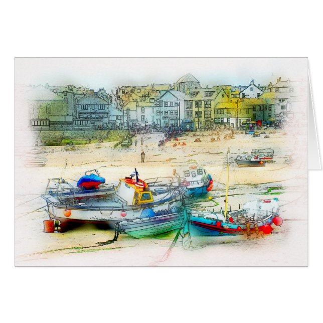BOATS AS A PAINTING (Front Horizontal)