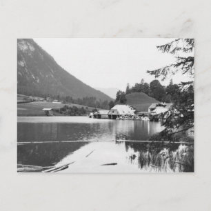Boats at Konigssee, c.1910 Postcard