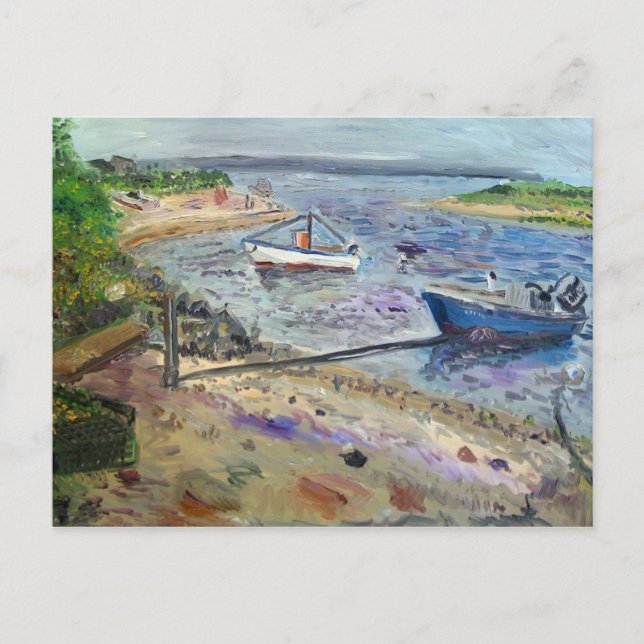 boats at napeaque, The Hamptons Postcard (Front)