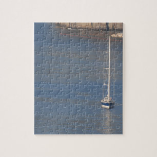 Boats at rest in Sorrento Italy Jigsaw Puzzle