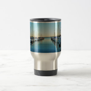 Boats At The Marina by Shirley Taylor Travel Mug