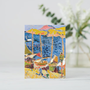 Boats at the Port of Collioure   Andre Derain   Postcard