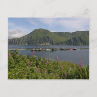 Boats at the spit in Dutch Harbour, Alaska