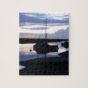 Boats Blakeney at dusk Jigsaw Puzzle