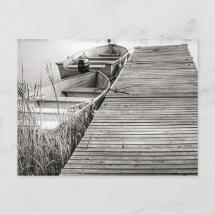 Boats by the Dock Postcard