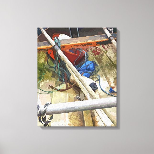 BOATS CANVAS PRINT (Front)
