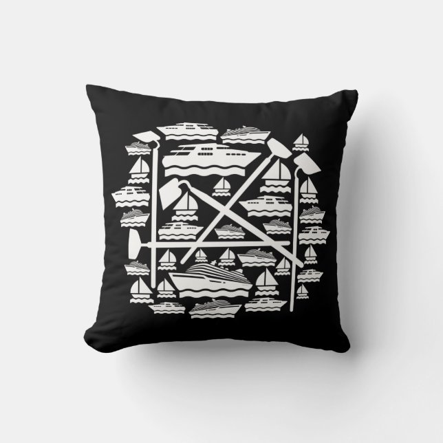 Boats & Hoes Cushion (Front)